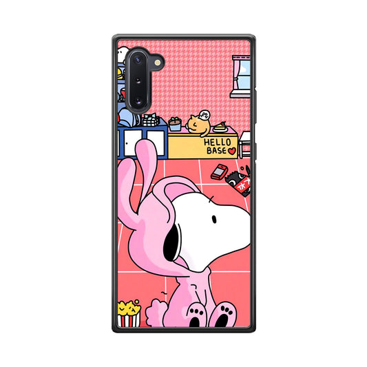 Snoopy Home Sweet Home Samsung Galaxy Note 10 Case