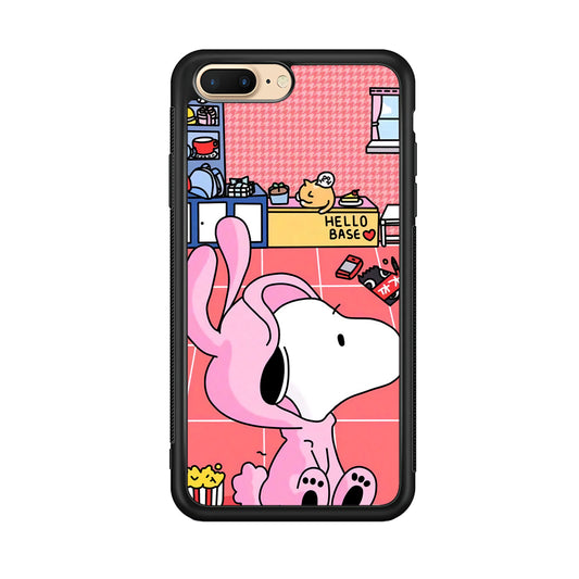 Snoopy Home Sweet Home iPhone 8 Plus Case