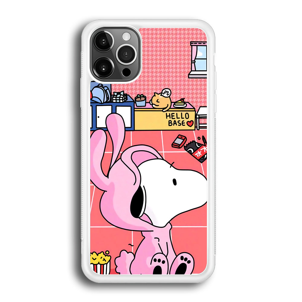 Snoopy Home Sweet Home iPhone 12 Pro Case