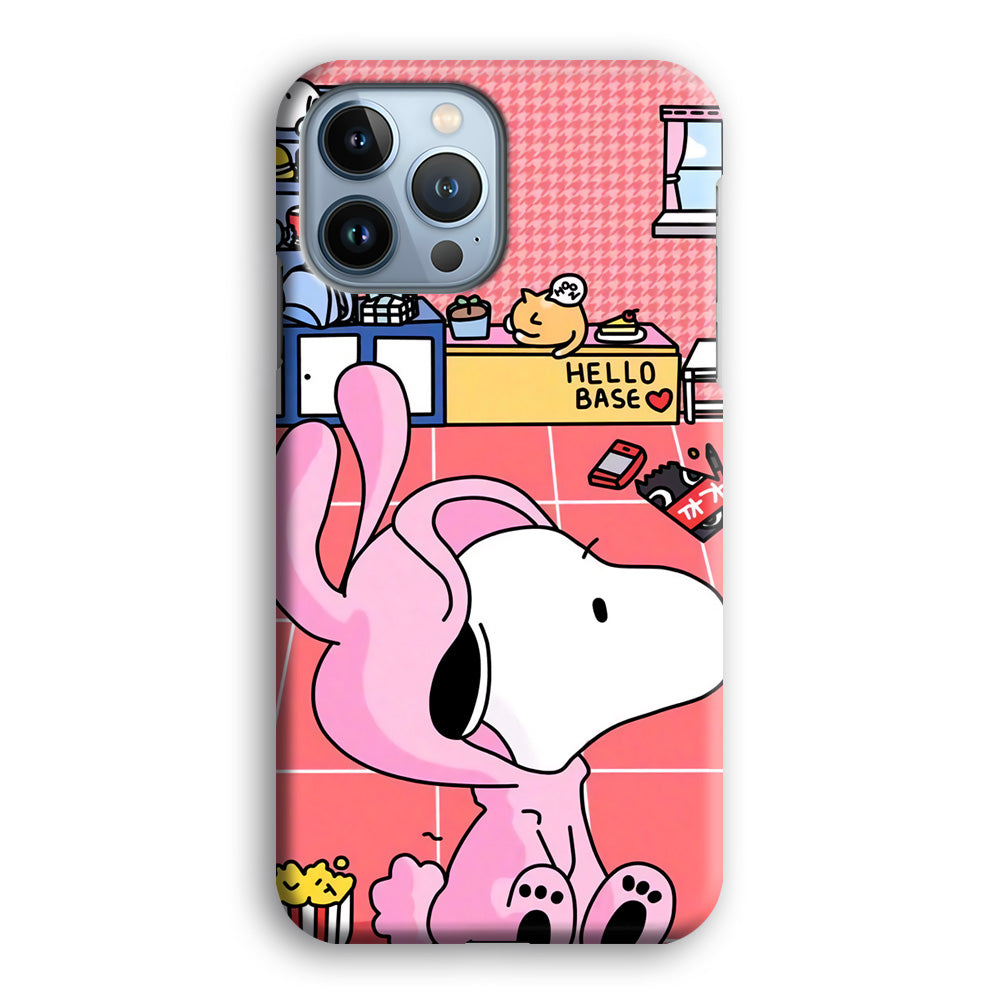 Snoopy Home Sweet Home iPhone 13 Pro Max Case