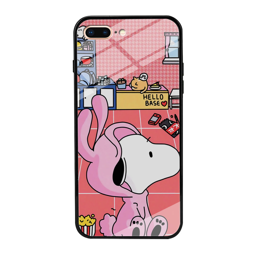 Snoopy Home Sweet Home iPhone 8 Plus Case