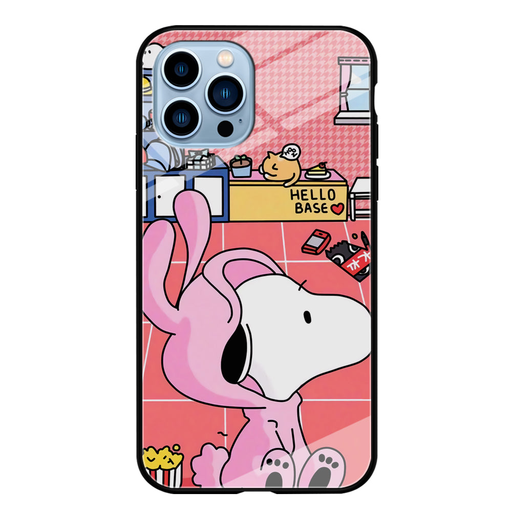 Snoopy Home Sweet Home iPhone 13 Pro Max Case