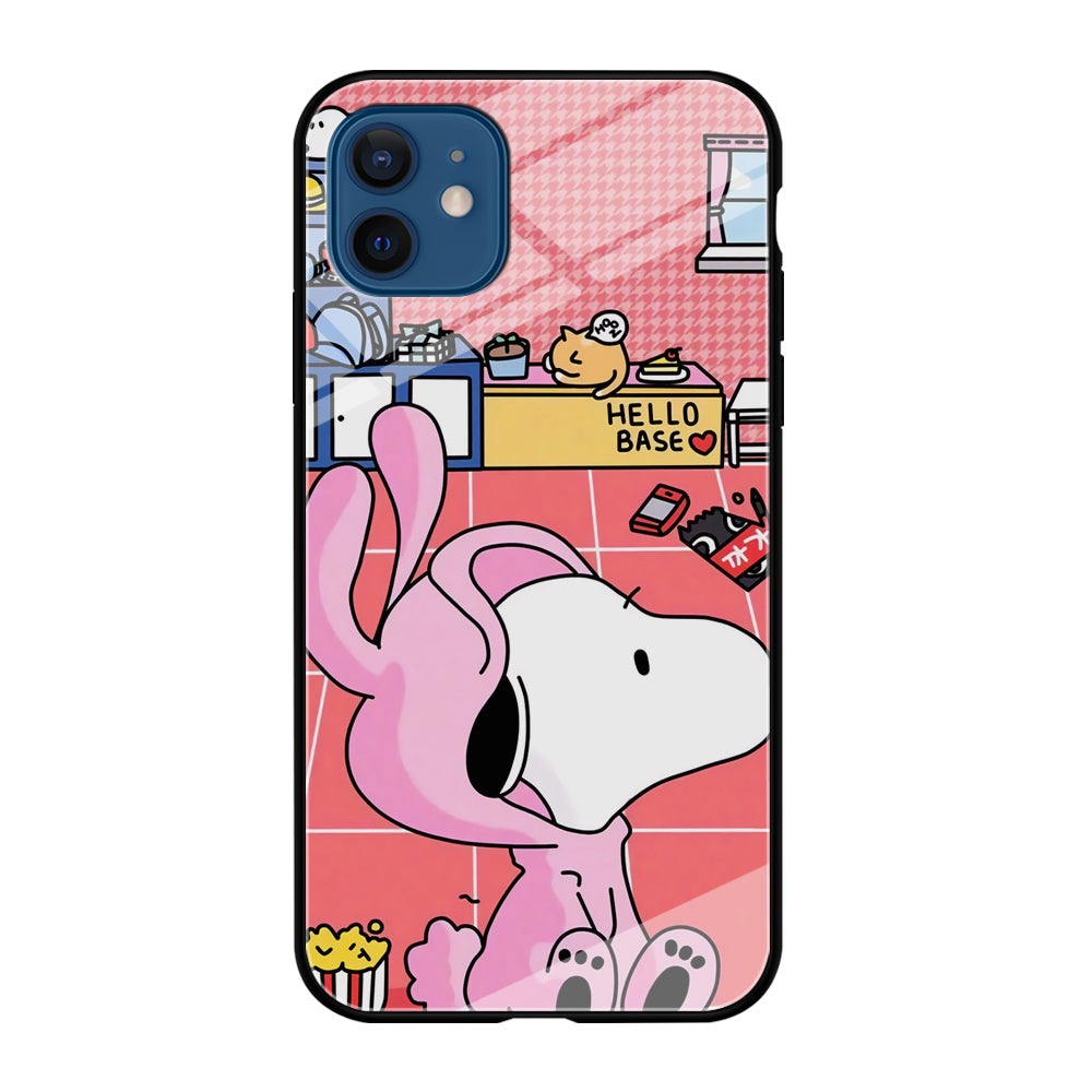 Snoopy Home Sweet Home iPhone 12 Case