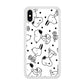 Snoopy In White iPhone XS Case