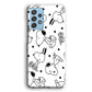 Snoopy In White Samsung Galaxy A52 Case