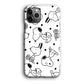 Snoopy In White iPhone 12 Pro Case
