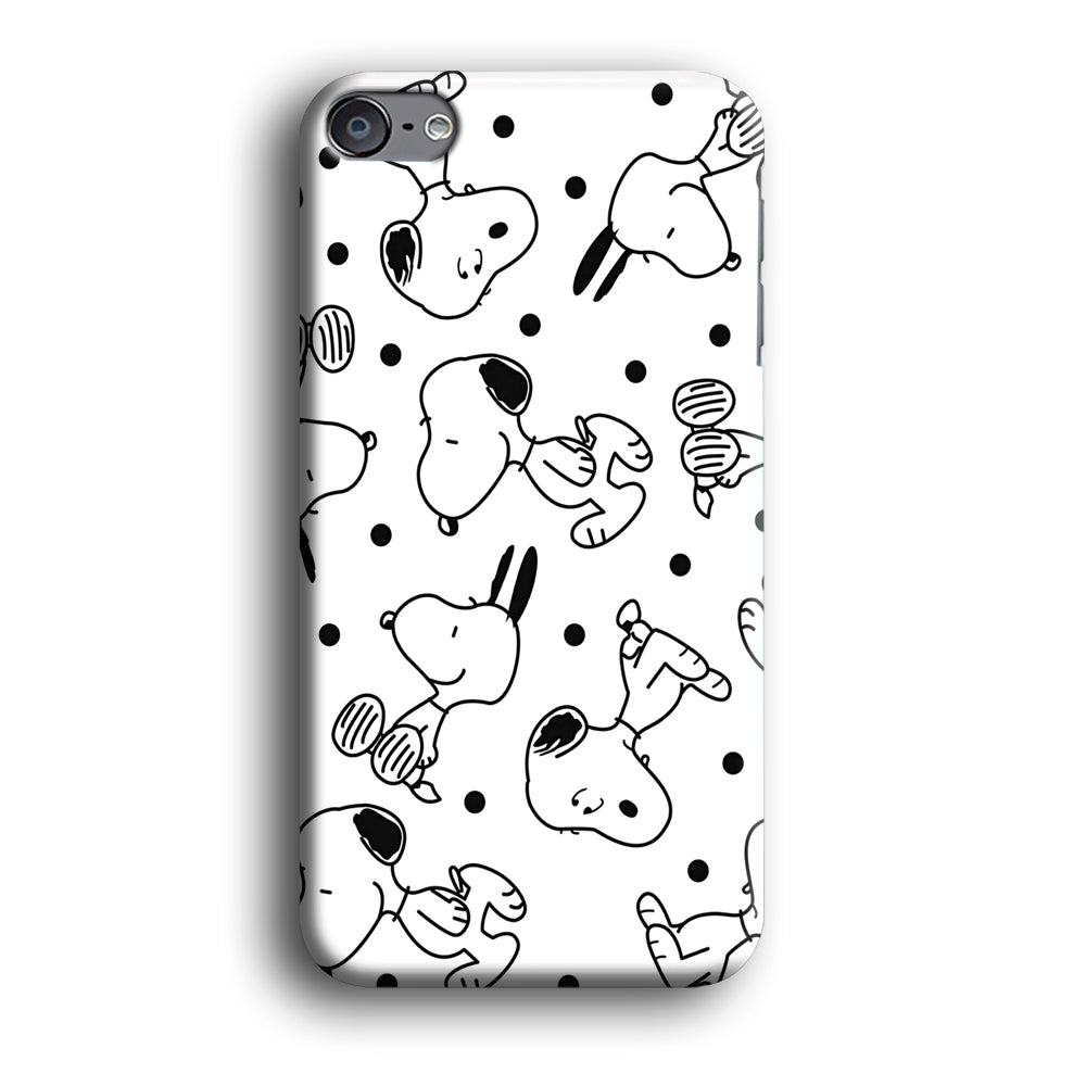 Snoopy In White iPod Touch 6 Case