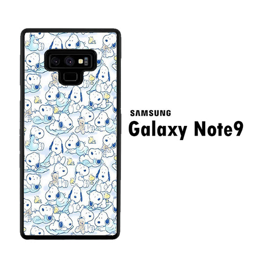 Snoopy And Woodstock Samsung Galaxy Note 9 Case