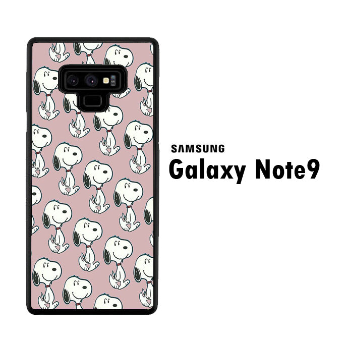 Snoopy Move Down Samsung Galaxy Note 9 Case