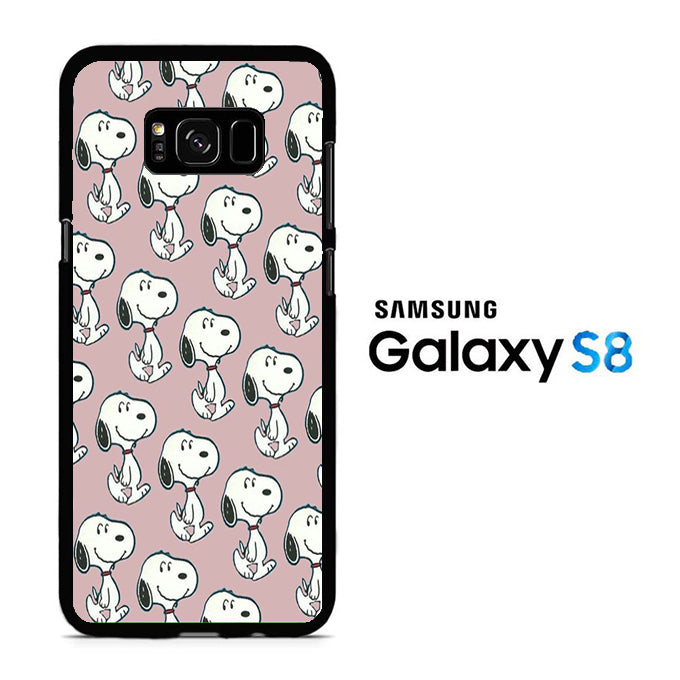 Snoopy Move Down Samsung Galaxy S8 Case