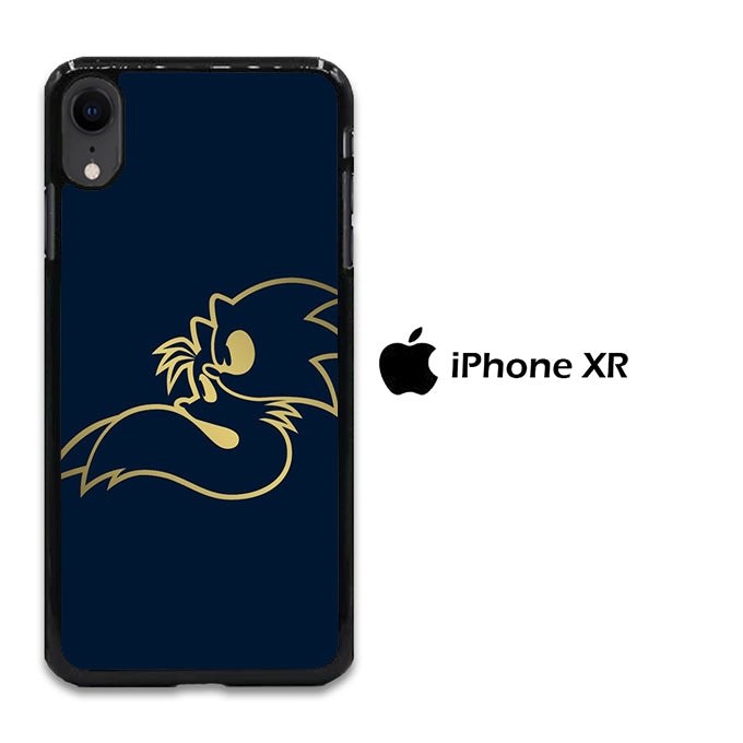 Sonic Navy Gold iPhone XR Case
