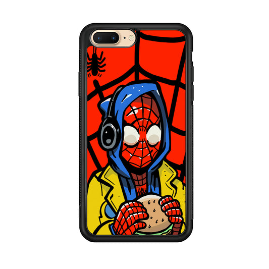 Spiderman Burger Lunch iPhone 7 Plus Case