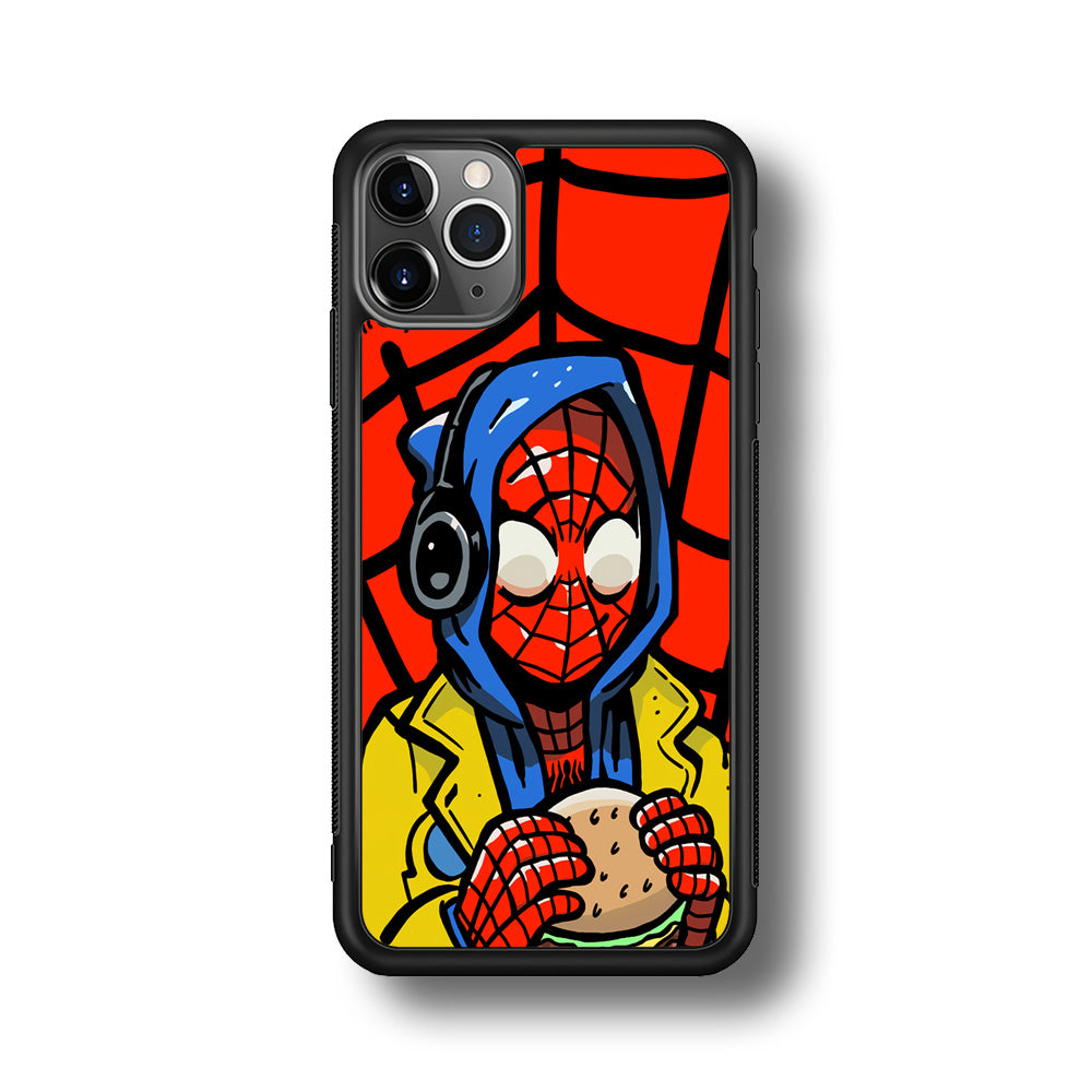 Spiderman Burger Lunch iPhone 11 Pro Max Case