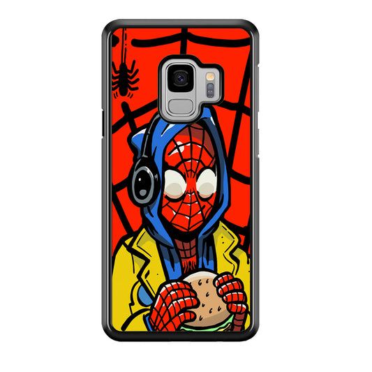 Spiderman Burger Lunch Samsung Galaxy S9 Case