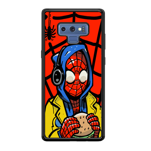 Spiderman Burger Lunch Samsung Galaxy Note 9 Case