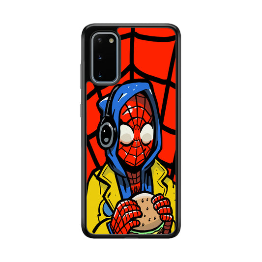 Spiderman Burger Lunch Samsung Galaxy S20 Case