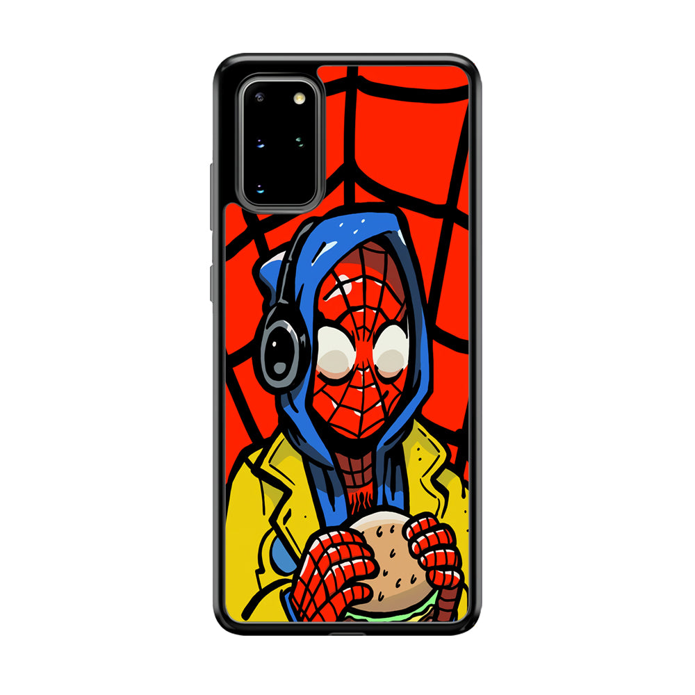 Spiderman Burger Lunch Samsung Galaxy S20 Plus Case