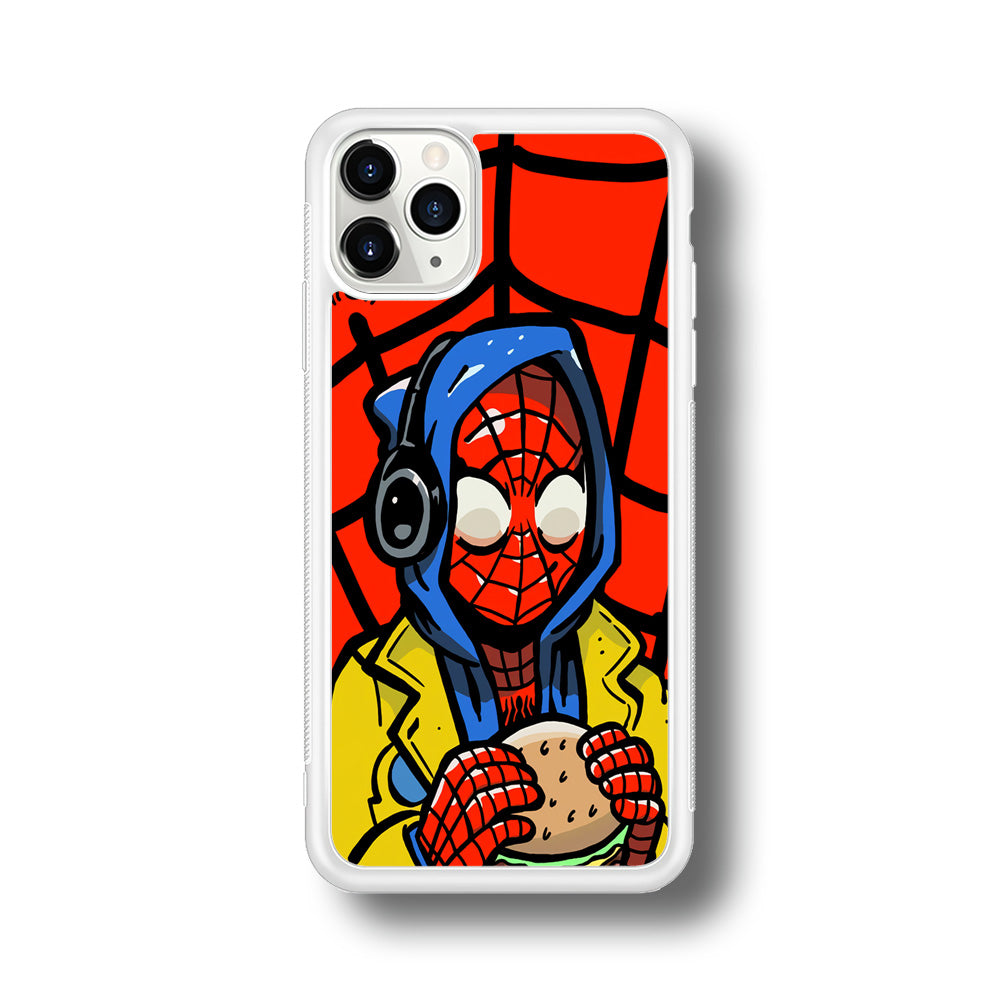 Spiderman Burger Lunch iPhone 11 Pro Case