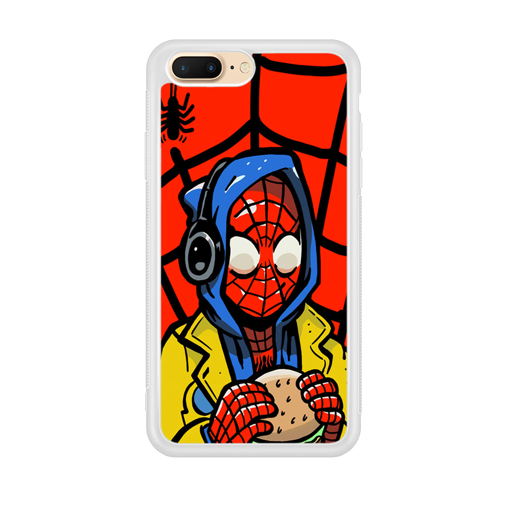 Spiderman Burger Lunch iPhone 8 Plus Case