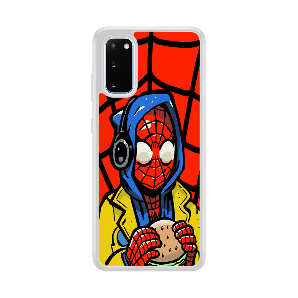 Spiderman Burger Lunch Samsung Galaxy S20 Case