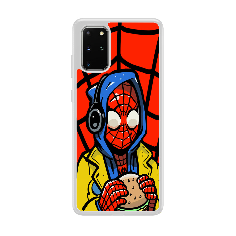 Spiderman Burger Lunch Samsung Galaxy S20 Plus Case