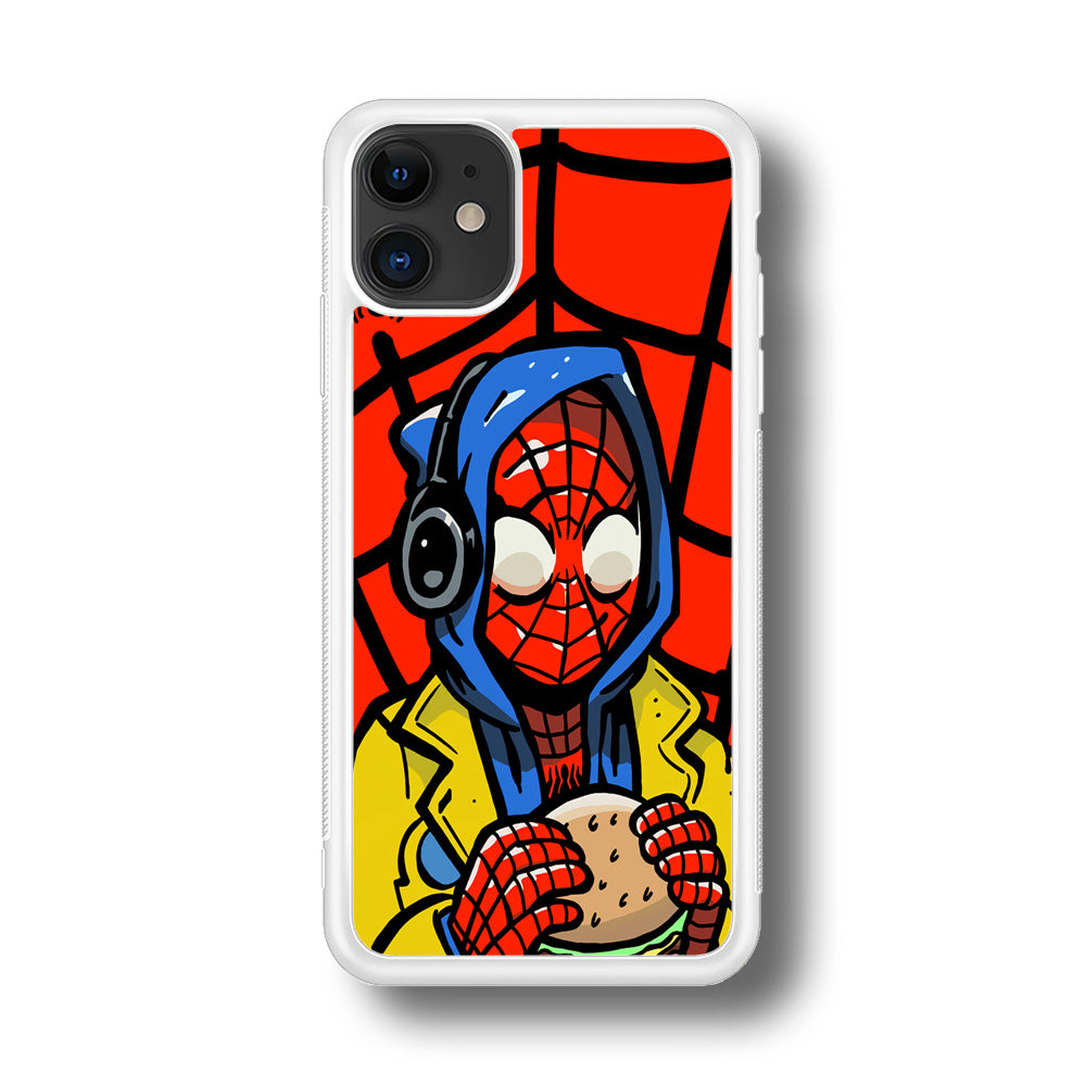 Spiderman Burger Lunch iPhone 11 Case
