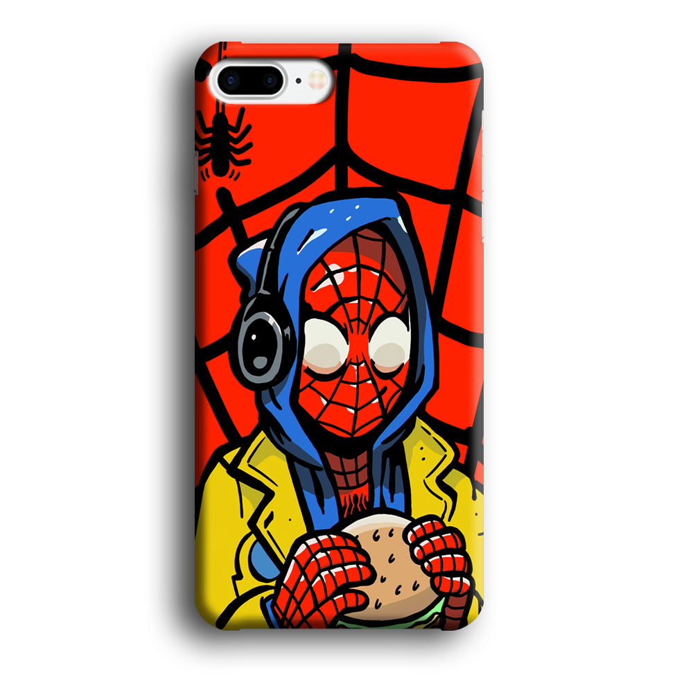 Spiderman Burger Lunch iPhone 8 Plus Case