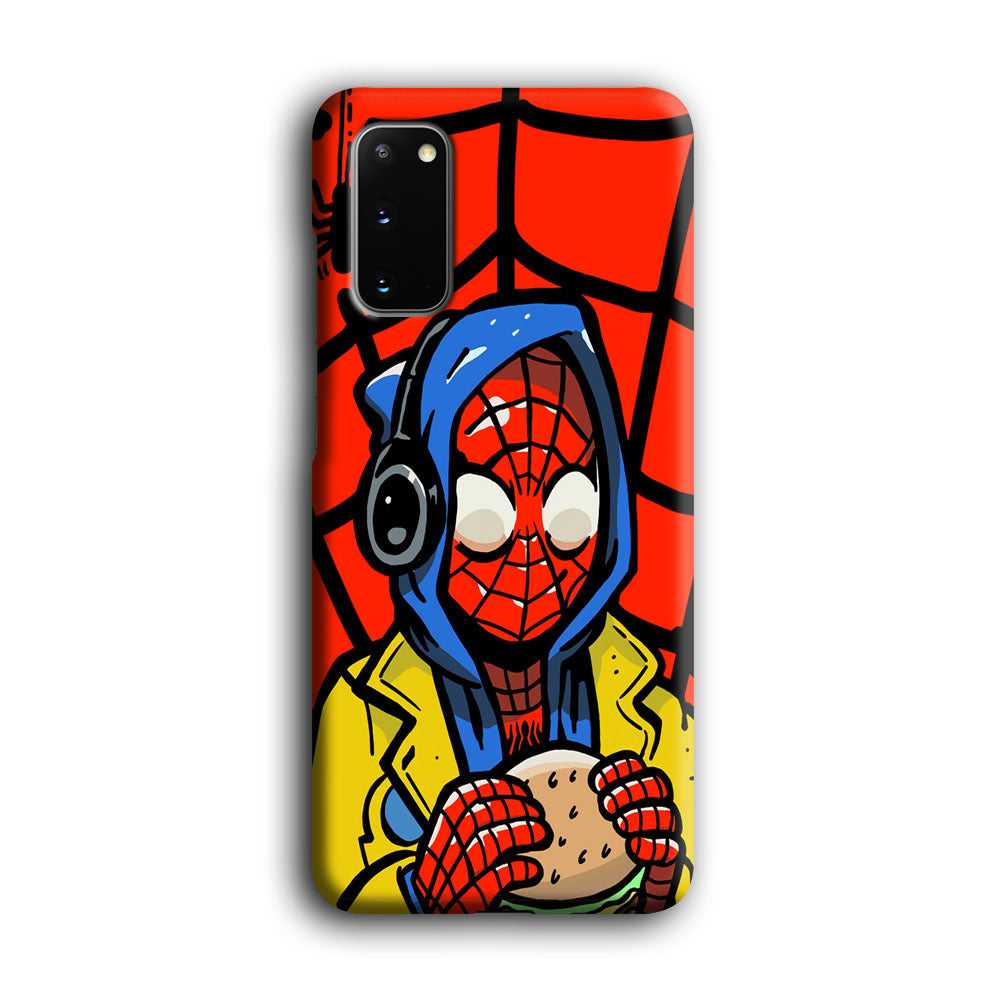 Spiderman Burger Lunch Samsung Galaxy S20 Case