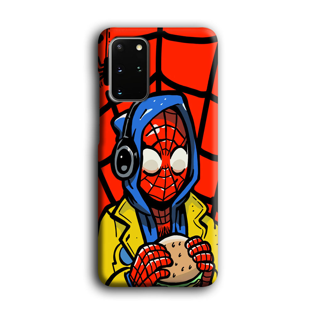 Spiderman Burger Lunch Samsung Galaxy S20 Plus Case