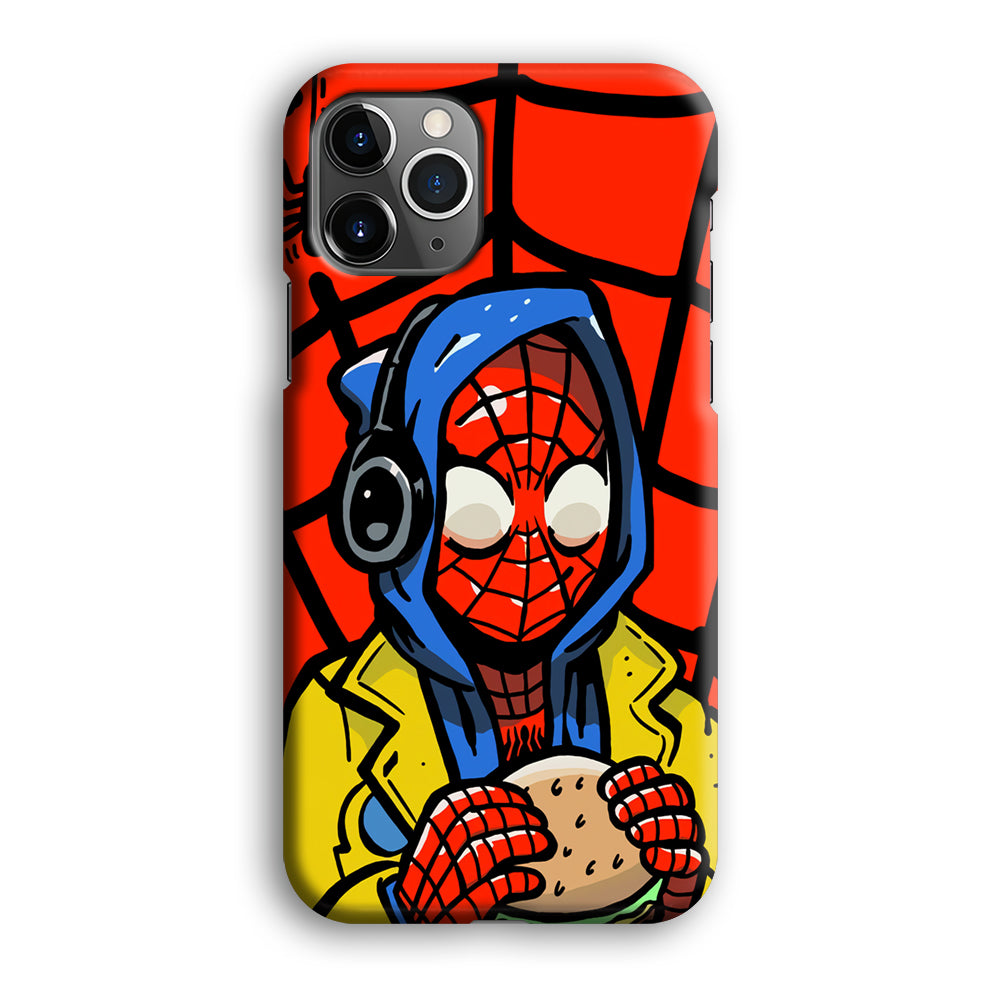 Spiderman Burger Lunch iPhone 12 Pro Case