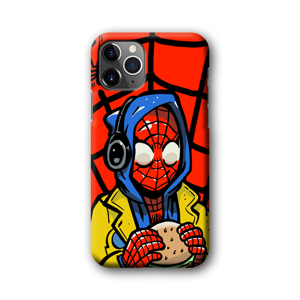 Spiderman Burger Lunch iPhone 11 Pro Case