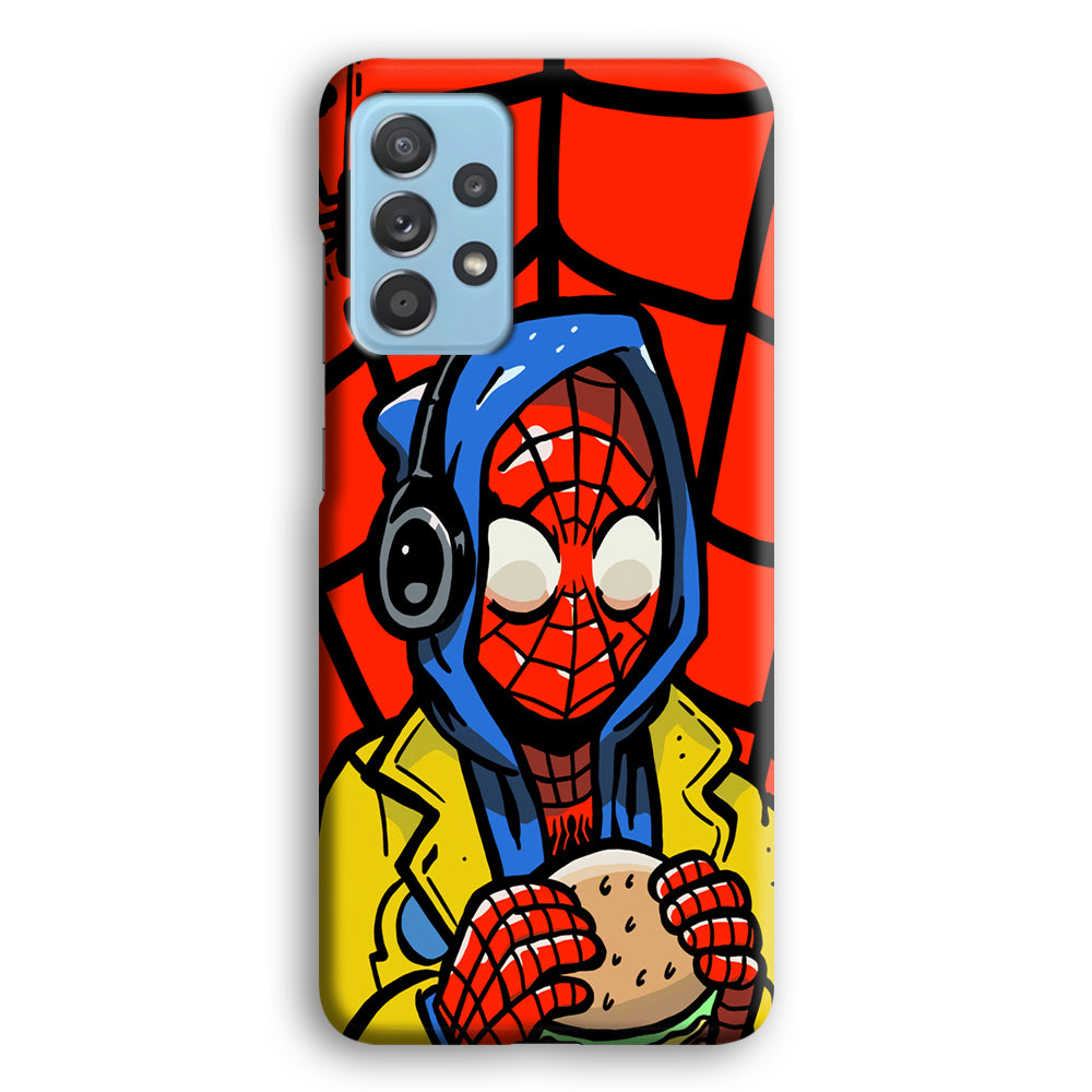 Spiderman Burger Lunch Samsung Galaxy A52 Case