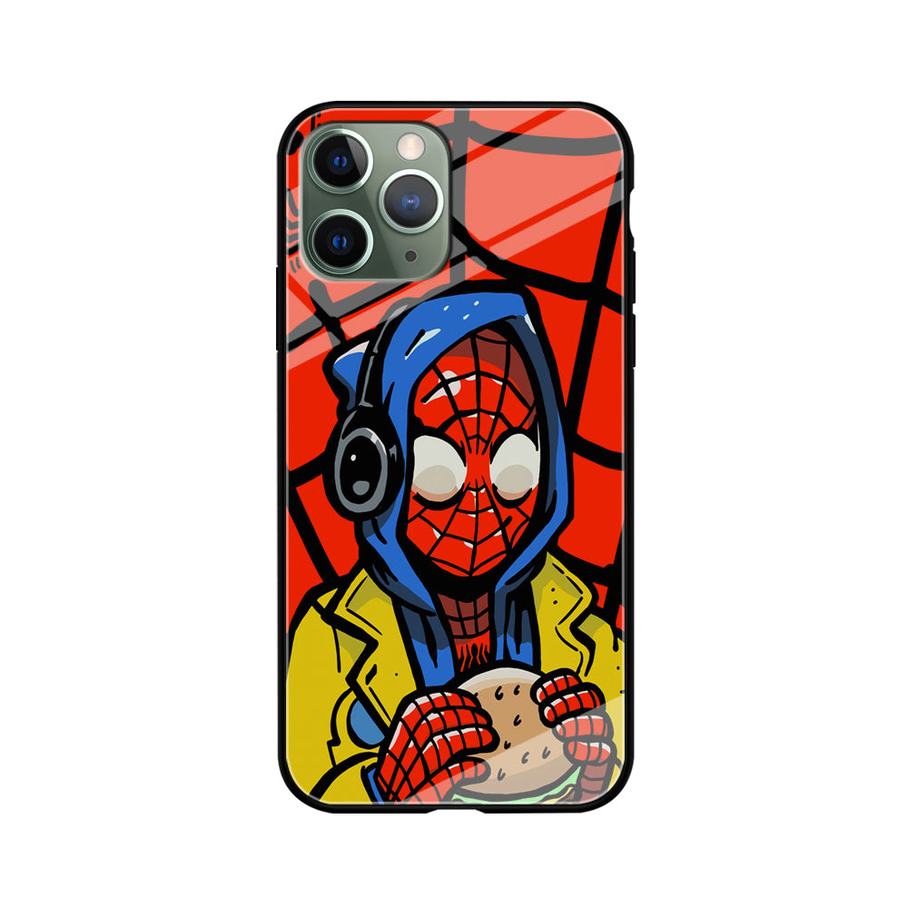 Spiderman Burger Lunch iPhone 11 Pro Case