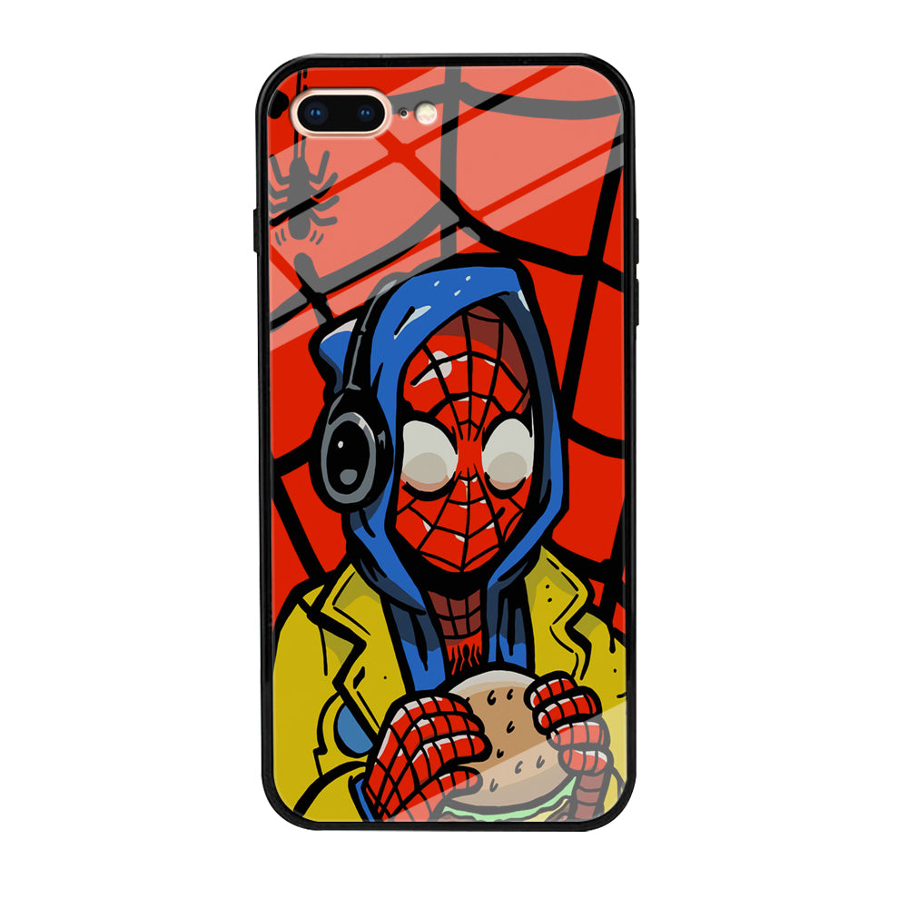 Spiderman Burger Lunch iPhone 7 Plus Case