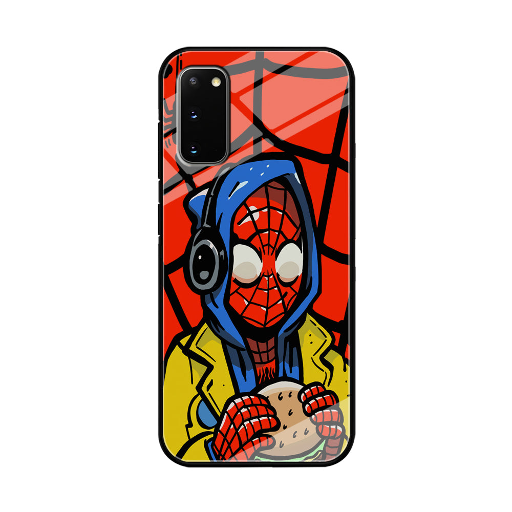 Spiderman Burger Lunch Samsung Galaxy S20 Case