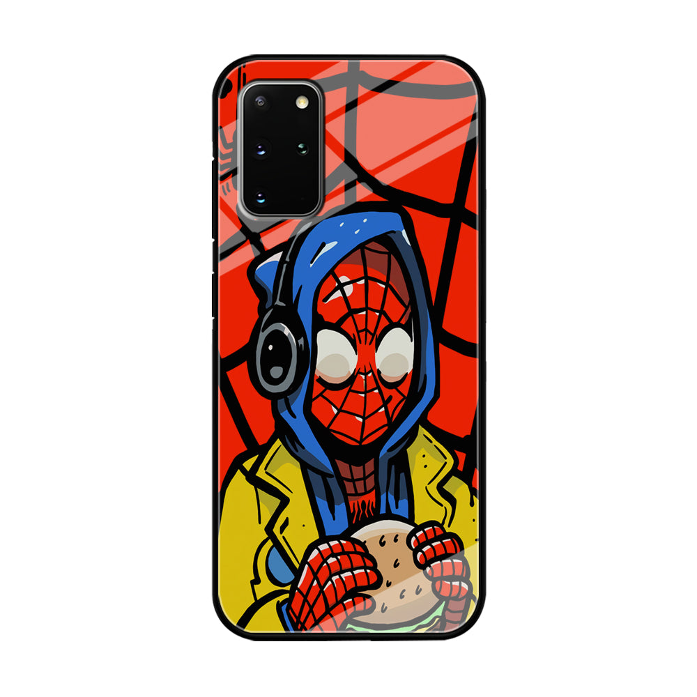 Spiderman Burger Lunch Samsung Galaxy S20 Plus Case