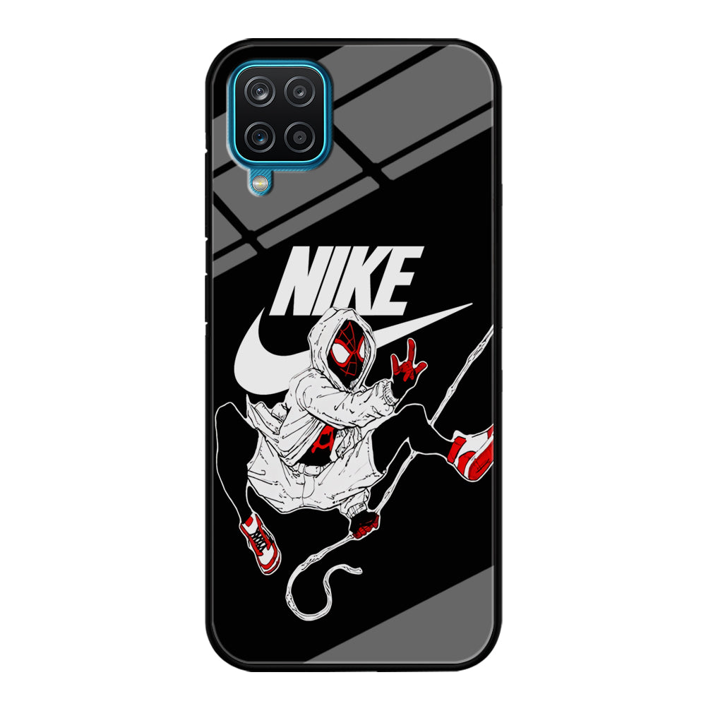 Spiderman Nike Jump Samsung Galaxy A12 Case