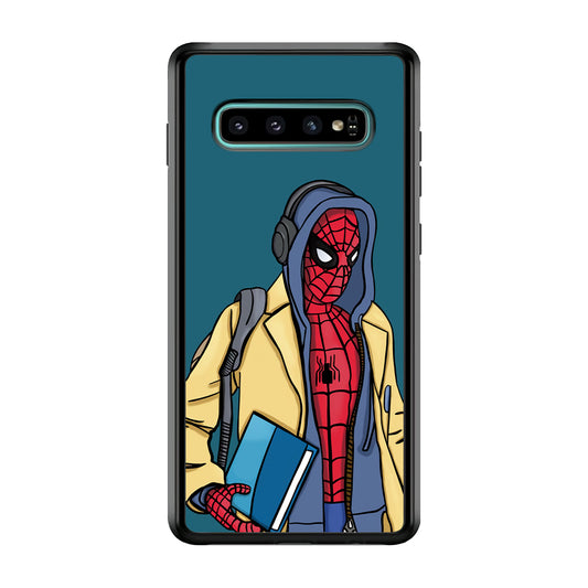Spiderman Student Samsung Galaxy S10 Plus Case