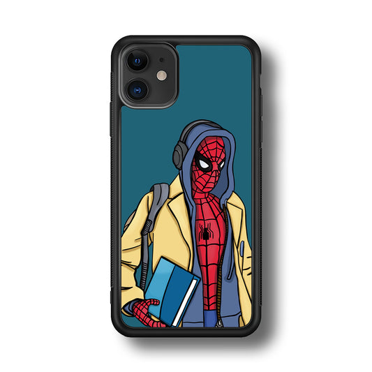 Spiderman Student iPhone 11 Case