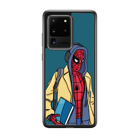Spiderman Student Samsung Galaxy S20 Ultra Case