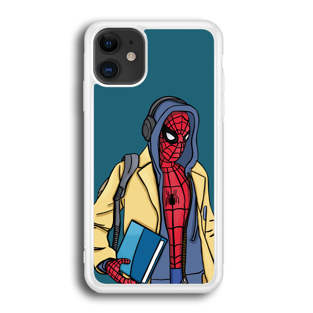 Spiderman Student iPhone 12 Case