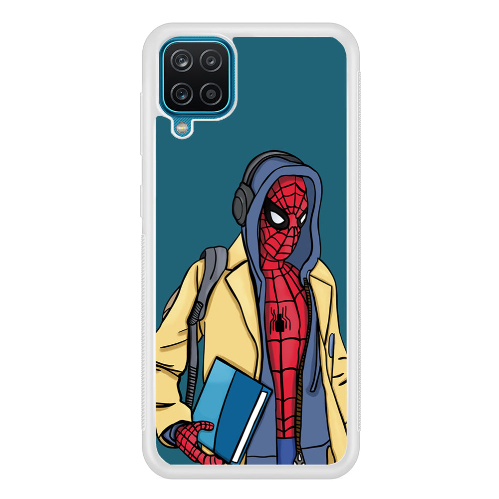 Spiderman Student Samsung Galaxy A12 Case