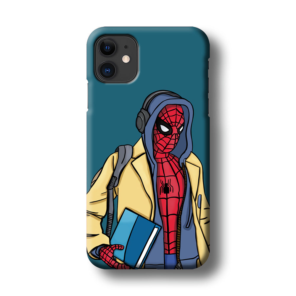 Spiderman Student iPhone 11 Case