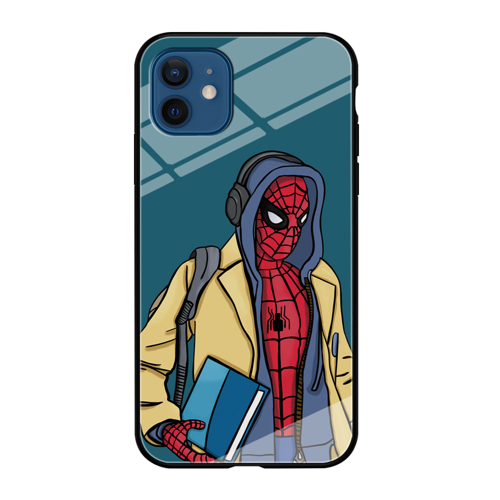 Spiderman Student iPhone 12 Case