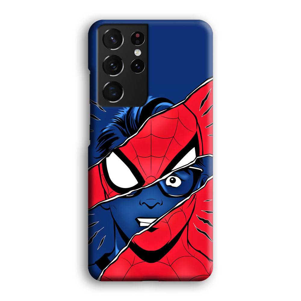 Spiderman Transformation Samsung Galaxy S21 Ultra Case