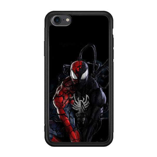 Spiderman X Symbiote Transformation iPhone 8 Case