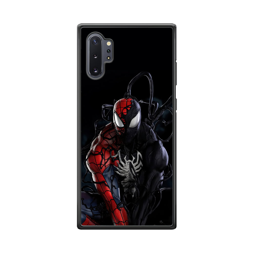 Spiderman X Symbiote Transformation Samsung Galaxy Note 10 Plus Case