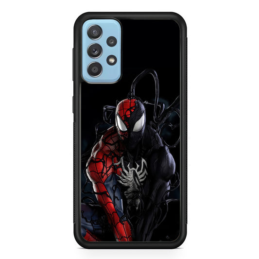 Spiderman X Symbiote Transformation Samsung Galaxy A72 Case