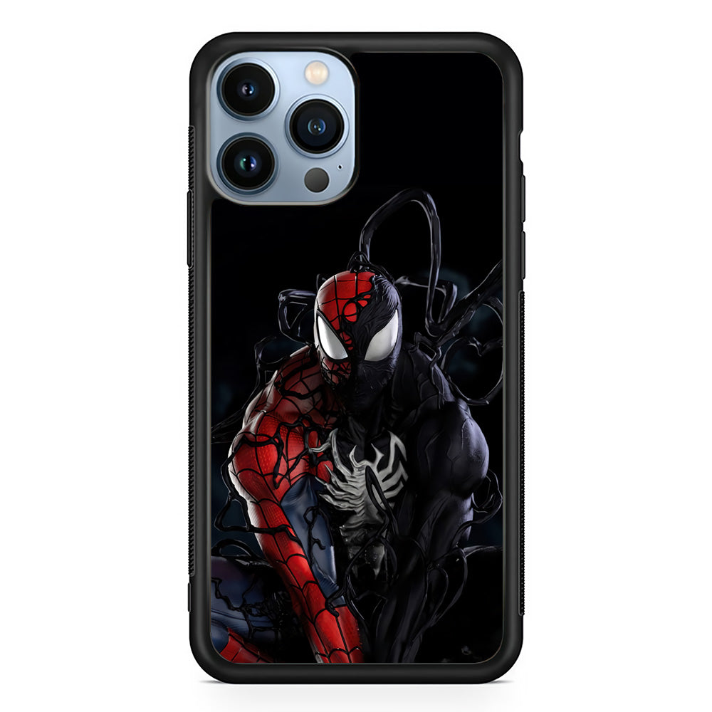 Spiderman X Symbiote Transformation iPhone 13 Pro Case