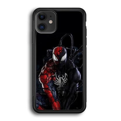 Spiderman X Symbiote Transformation iPhone 12 Case